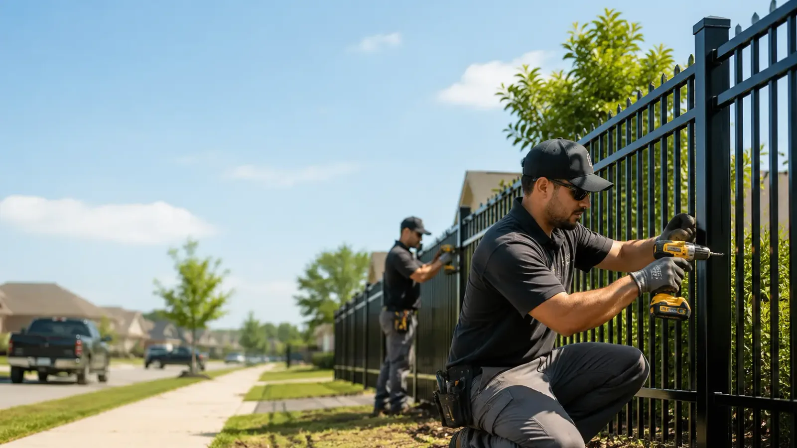 Metal Fence Installation in Hawkinsville, GA